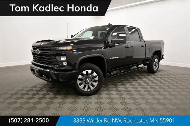 2025 Chevrolet Silverado 2500HD Crew Cab, Standard Bed, Custom, 4WD for sale in Rochester, MN