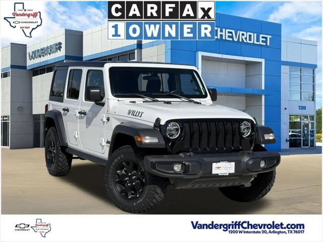 2022 Jeep Wrangler Unlimited Willys 4x4 for sale in Arlington, TX