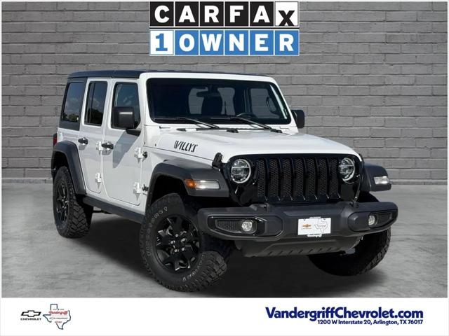 2022 Jeep Wrangler Unlimited Willys 4x4 for sale in Arlington, TX