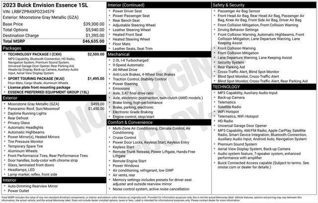 2023 Buick Envision Essence AWD