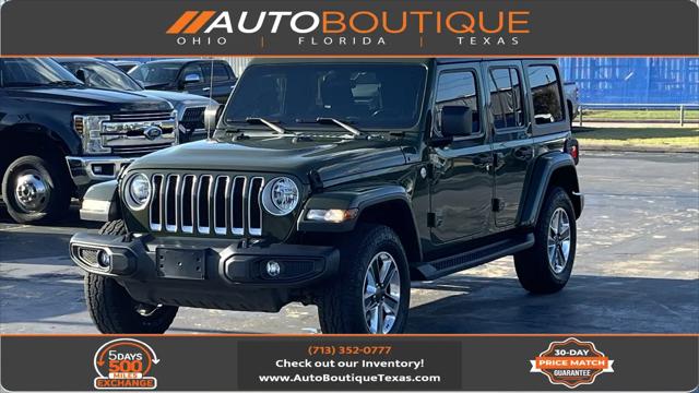 2021 Jeep Wrangler Unlimited Sahara for sale in Alvin, TX