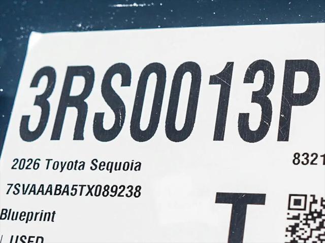2026 Toyota Sequoia Platinum