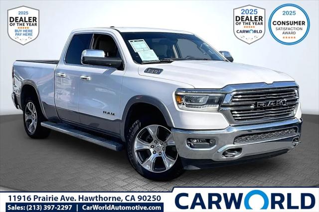 2019 Ram 1500 Laramie Quad Cab 4x2 64 Box for sale in Hawthorne, CA