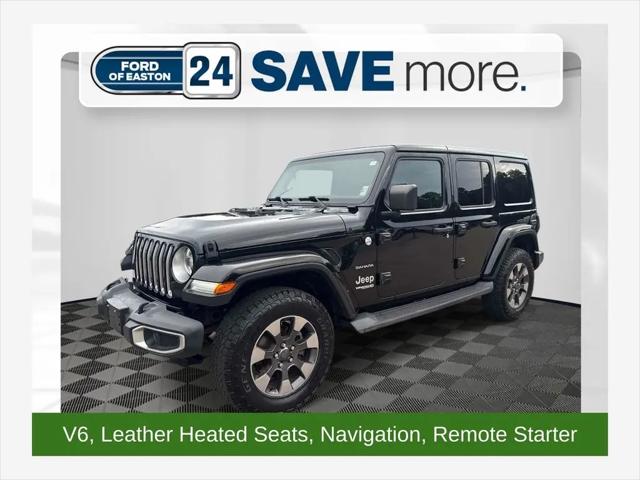 2018 Jeep Wrangler Unlimited Sahara 4x4 for sale in Easton, MA