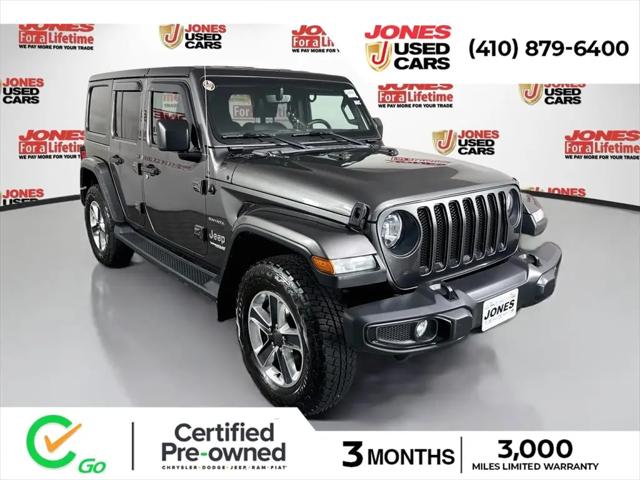 2019 Jeep Wrangler Unlimited Sahara 4x4 for sale in Bel Air, MD