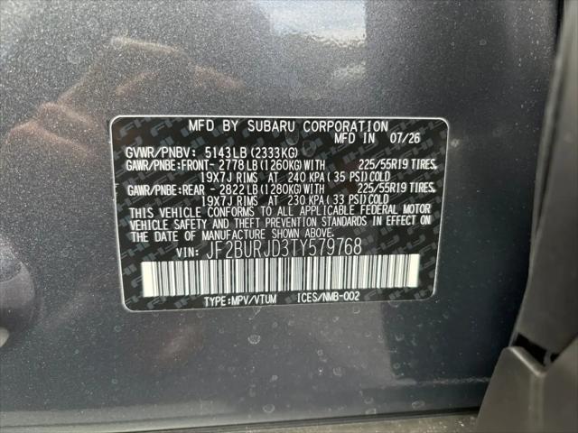 2026 Subaru Outback Touring XT