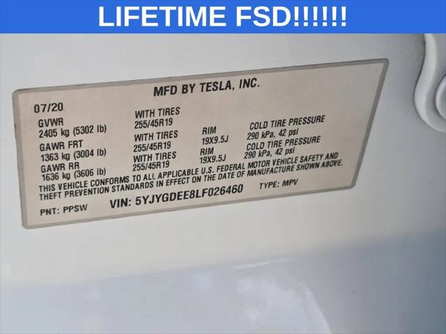 2020 Tesla Model Y Long Range Dual Motor All-Wheel Drive