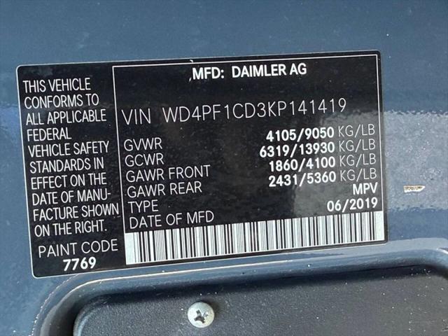 2019 Mercedes-Benz Sprinter 2500 Extended