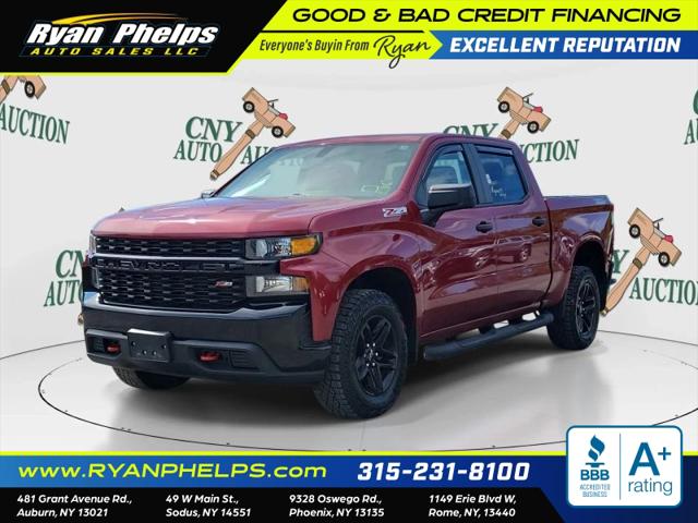 2020 Chevrolet Silverado 1500 4WD Crew Cab Short Bed Custom Trail Boss for sale in Rome, NY