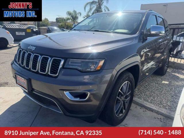 2017 Jeep Grand Cherokee Limited 4x2 for sale in Fontana, CA