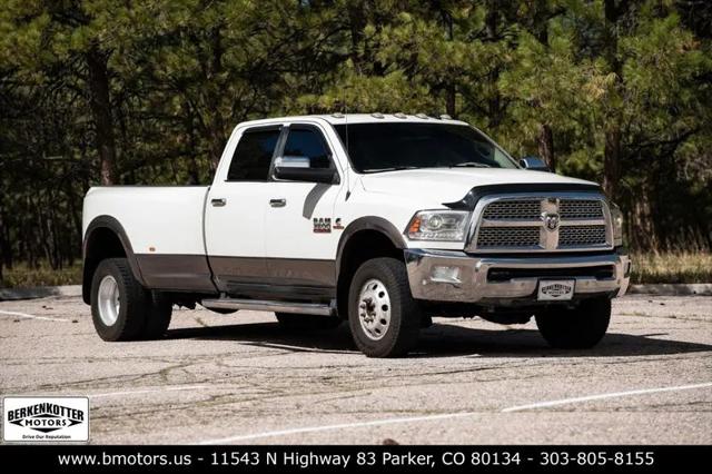 2018 Ram 3500 Laramie Crew Cab 4x4 8 Box for sale in Parker, CO