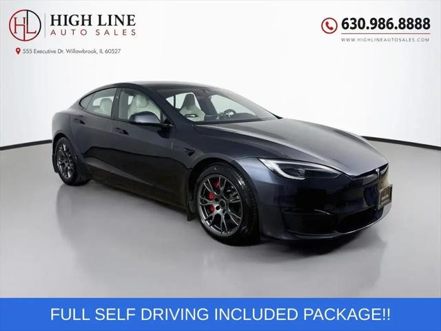 2024 Tesla Model S Plaid Tri Motor All-Wheel Drive for sale in Willowbrook, IL