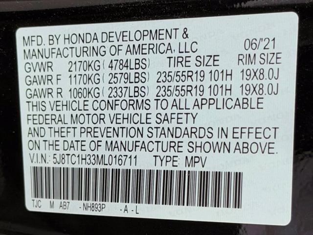 2021 Acura RDX Standard