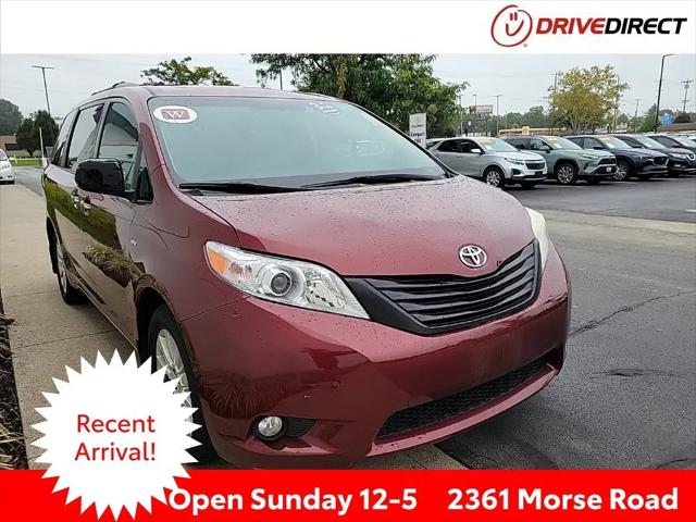 2017 Toyota Sienna XLE 7 Passenger for sale near Columbus, OH