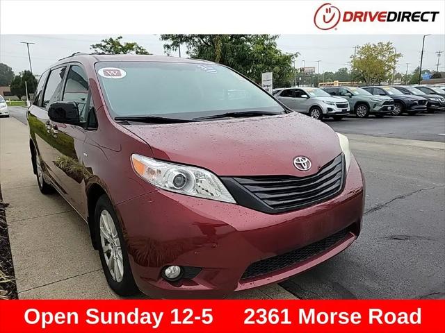 2017 Toyota Sienna XLE 7 Passenger for sale near Columbus, OH