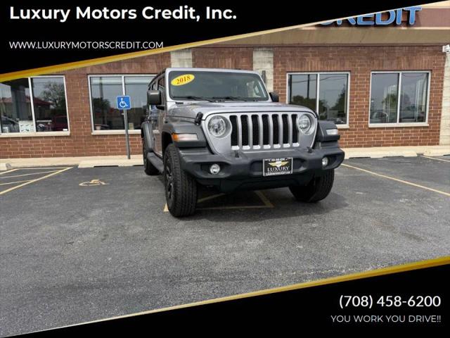 2018 Jeep Wrangler Unlimited Sport S 4x4 for sale in Bridgeview, IL