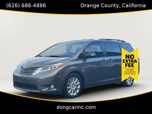 2016 Toyota Sienna Limited Premium 7 Passenger for sale in Orange, CA