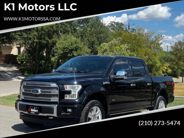 2017 Ford F-150 Platinum for sale in San Antonio, TX