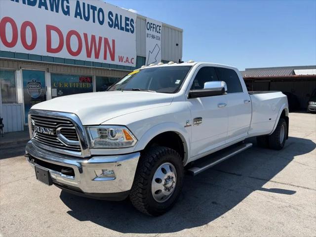 2018 Ram 3500 Laramie Longhorn Crew Cab 4x4 8 Box for sale in Fort Worth, TX