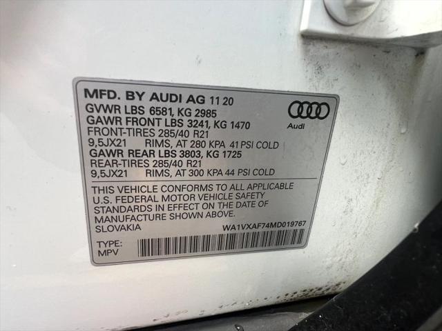 2021 Audi Q7 Prestige 55 TFSI quattro Tiptronic