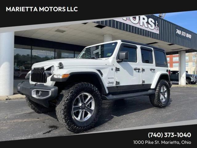 2018 Jeep Wrangler Unlimited Sahara 4x4 for sale in Marietta, OH