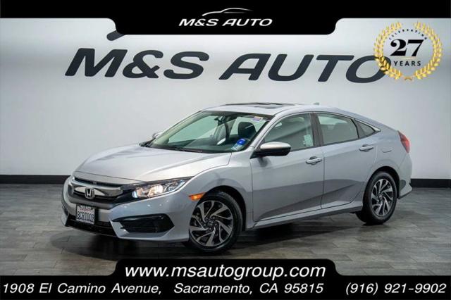 2018 Honda Civic EX for sale in Sacramento, CA