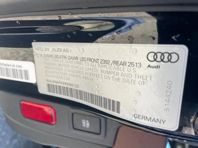 2017 Audi A4 2.0T Premium