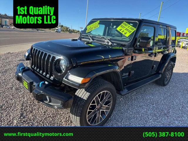 2023 Jeep Wrangler 4xe High Altitude 4x4 for sale in Gallup, NM