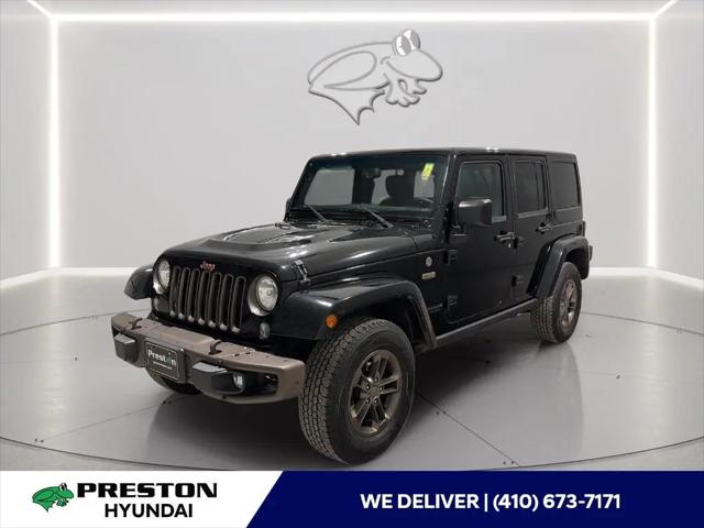 2016 Jeep Wrangler Unlimited 75th Anniversary for sale in Hurlock, MD