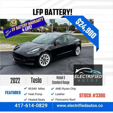 2022 Tesla Model 3 Rear-Wheel Drive for sale in Joplin, MO