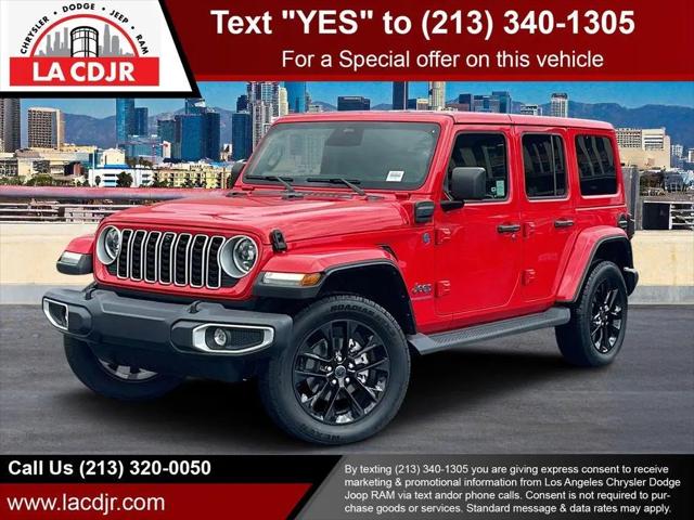 2025 Jeep Wrangler 4xe Sahara 4xe for sale in Los Angeles, CA