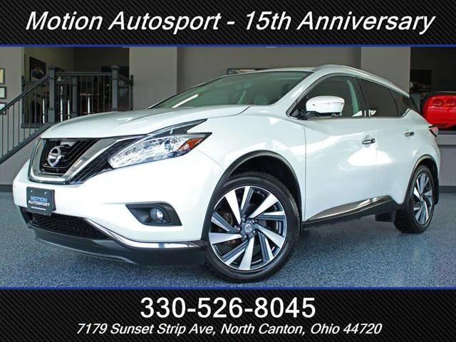 2015 Nissan Murano Platinum for sale in North Canton, OH