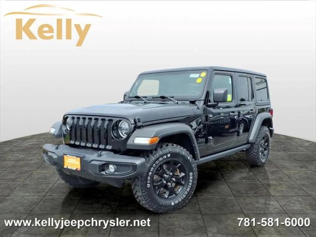 2022 Jeep Wrangler Unlimited Willys 4x4 for sale in Lynnfield, MA