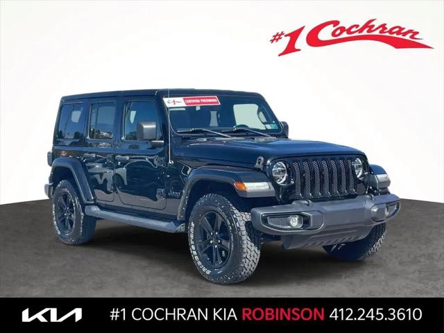 2022 Jeep Wrangler Unlimited Sahara Altitude 4x4 for sale in Pittsburgh, PA