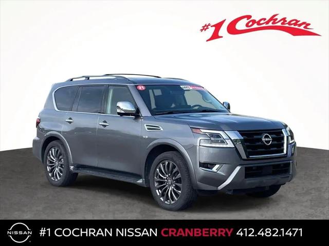 2021 Nissan Armada Platinum 4WD for sale in Zelienople, PA
