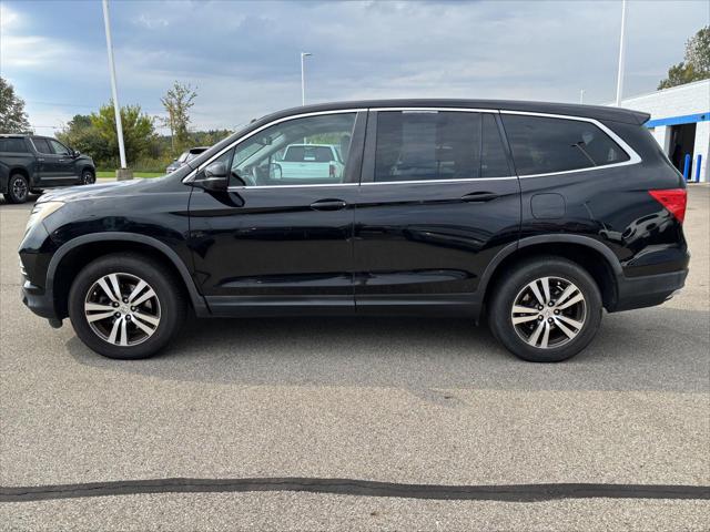 Used 2016 Honda Pilot EX-L with VIN 5FNYF6H51GB098407 for sale in Jackson, MI