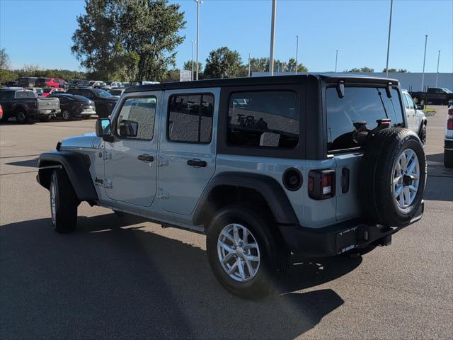 Used 2023 Jeep Wrangler 4-Door Sport S 4x4 For Sale in Jackson, MI