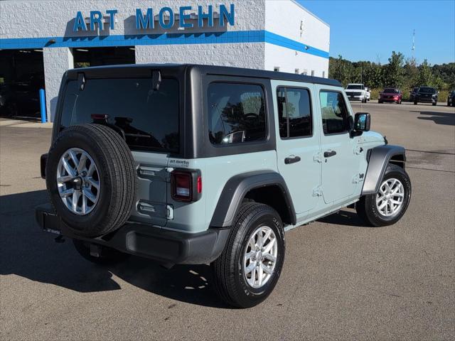 Used 2023 Jeep Wrangler 4-Door Sport S 4x4 For Sale in Jackson, MI