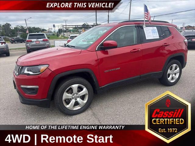 2018 Jeep Compass Latitude 4x4 for sale in Cedar Rapids, IA