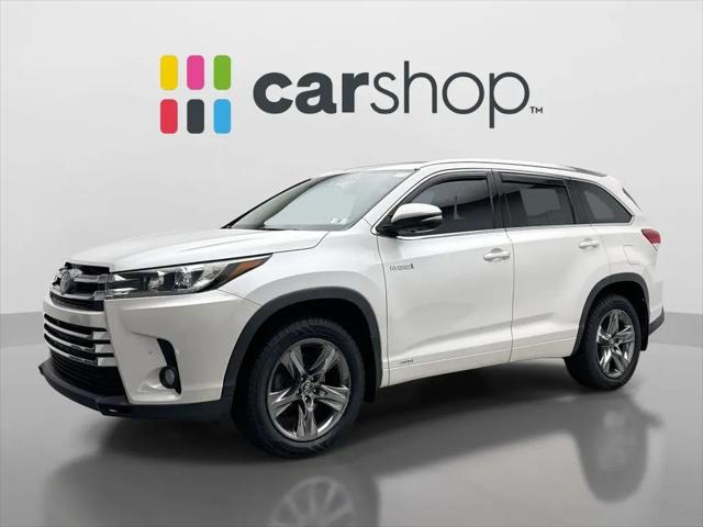 2017 Toyota Highlander Hybrid Limited Platinum for sale in Glen Mills, PA