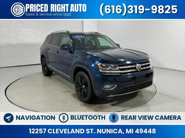 2019 Volkswagen Atlas 3.6L V6 SEL Premium for sale in Nunica, MI
