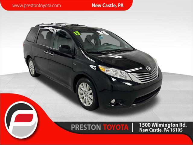 2017 Toyota Sienna XLE Premium 7 Passenger for sale in New Castle, PA