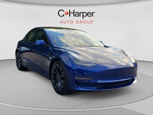 2022 Tesla Model 3 Performance Dual Motor All-Wheel Drive