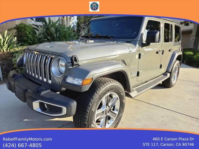 2018 Jeep Wrangler Unlimited Sahara 4x4 for sale in Carson, CA