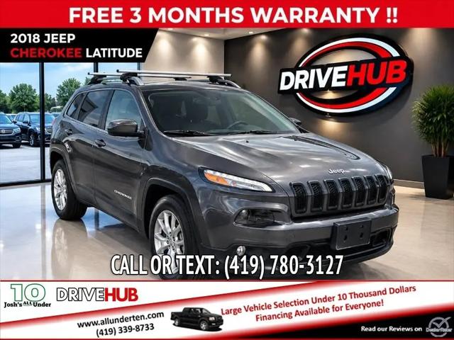 2018 Jeep Cherokee Latitude Tech Connect 4x4 for sale near Lima, OH