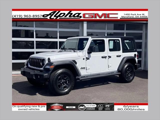 2026 Jeep Wrangler 4-Door Sport for sale in Ontario, OH