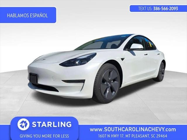 2023 Tesla Model 3 Rear-Wheel Drive for sale in Mount Pleasant, SC