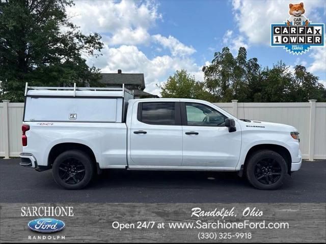 2025 Chevrolet Silverado 1500 4WD Crew Cab Standard Bed Custom for sale in Randolph, OH