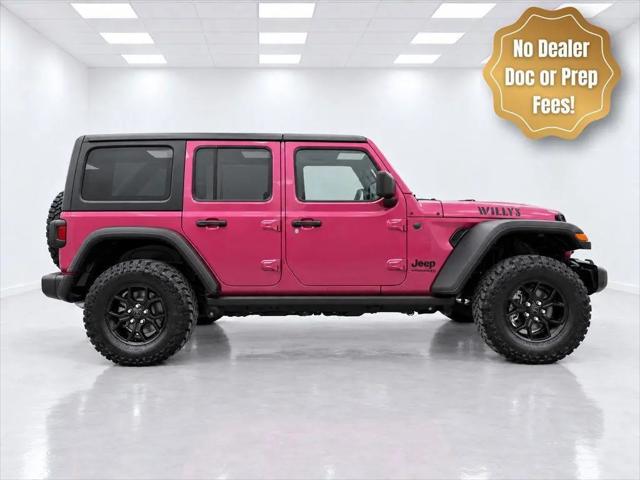 2024 Jeep Wrangler 4-Door Willys 4x4 for sale in Springfield, VT