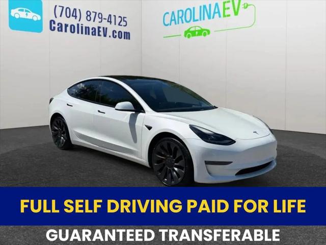 2021 Tesla Model 3 Performance Dual Motor All-Wheel Drive for sale in Gastonia, NC